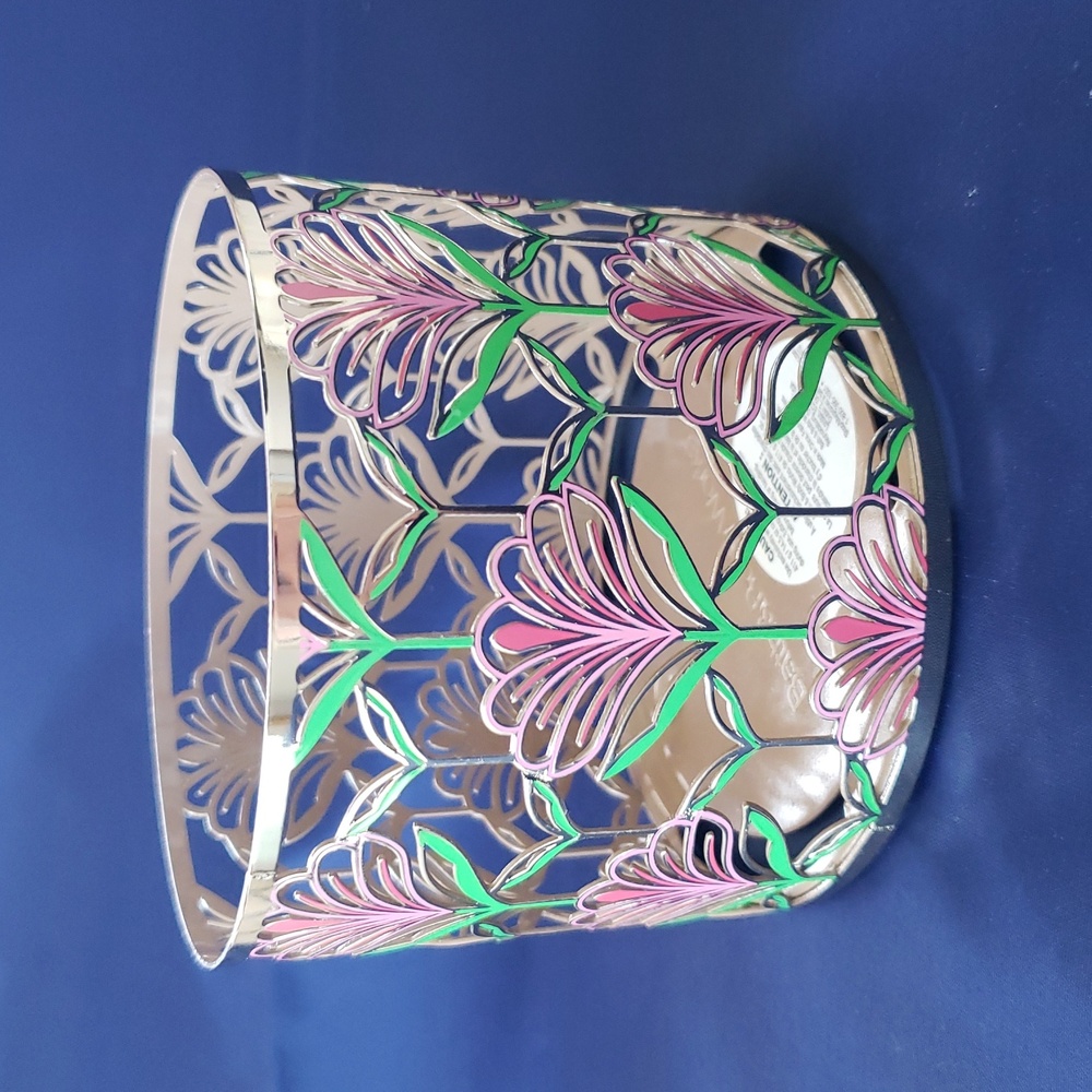 Bath & Body Works LOTUS FLOWER  3-Wick Candle Holder - NEW
